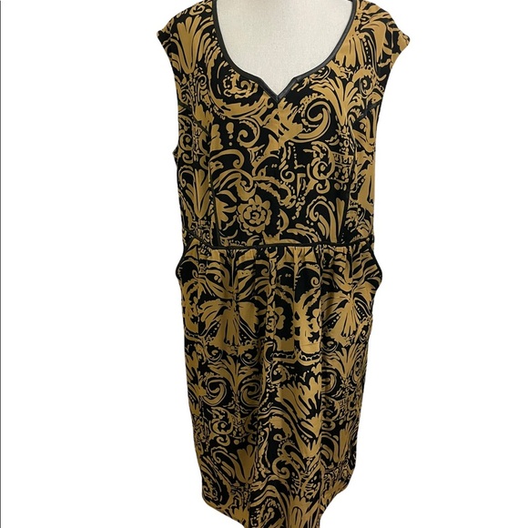 Lane Bryant good black sleeveless casual dress Size 20plus size. V-Neck … - Picture 5 of 13